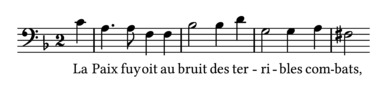 La paix